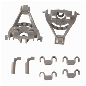 Komplet vippebeslag til tallerkenrække i opvasker - BOSCH, SIEMENS